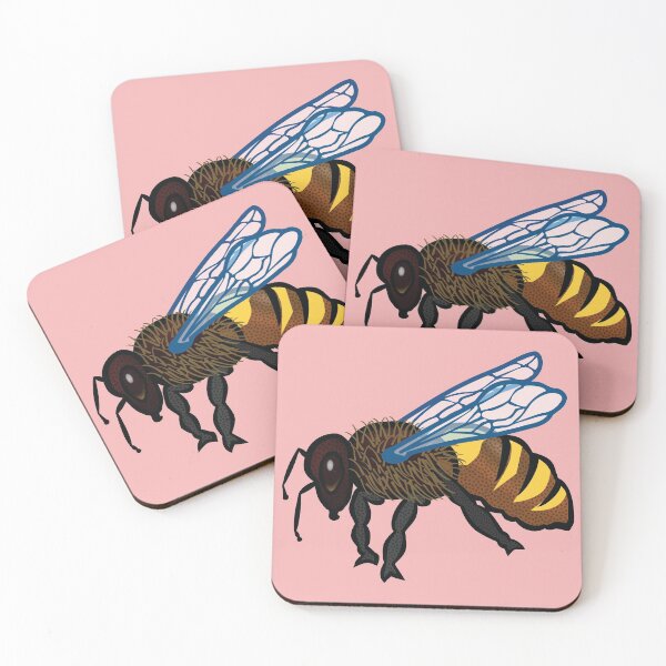 Item preview, Realistic Honeybee designed and sold by iTrending.
