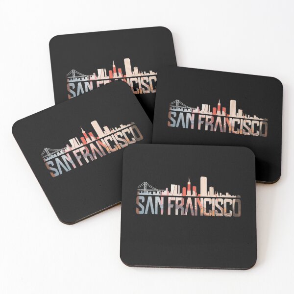 Item preview, San Francisco Skyline Golden Gate Brigde California Gift SFO designed and sold by smartrocket.