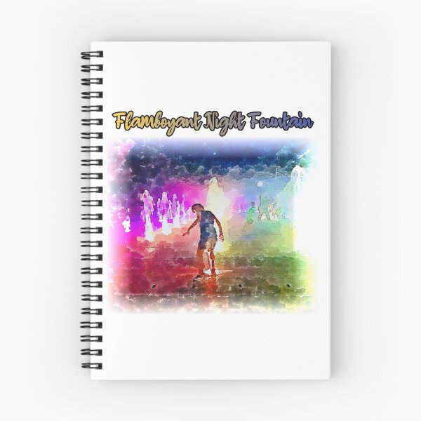 Item preview, Flamboyant Night Fountain (Watercolor) designed and sold by zzzozzo.