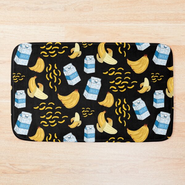 Item preview, Kawaii Banana Milk Pattern designed and sold by Pea Fitness.