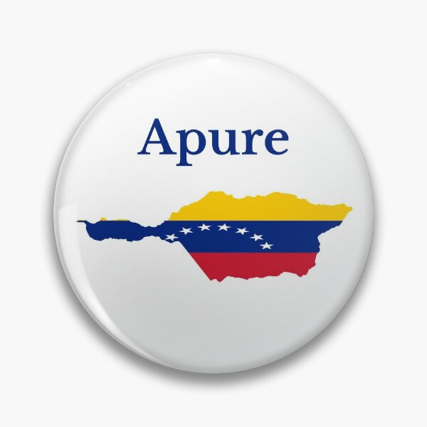 Item preview, Apure State Map Design, Venezuela designed and sold by marosharaf.