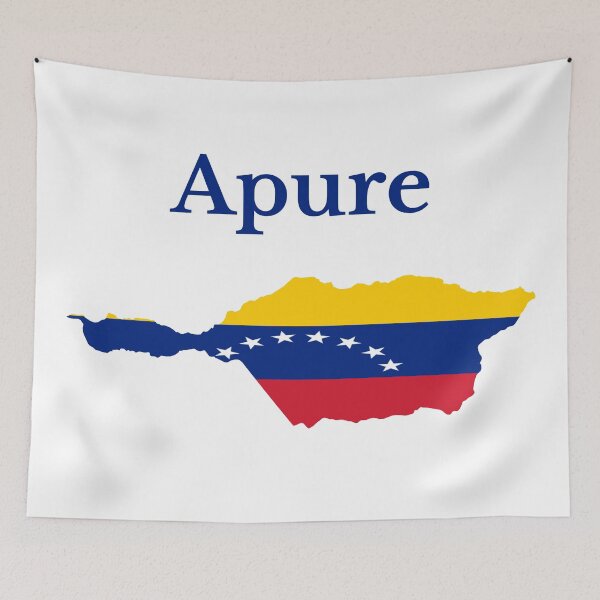 Item preview, Apure State Map Design, Venezuela designed and sold by marosharaf.