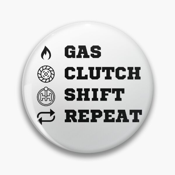 Item preview, Gas Clutch Shift Repeat designed and sold by Vastraya.