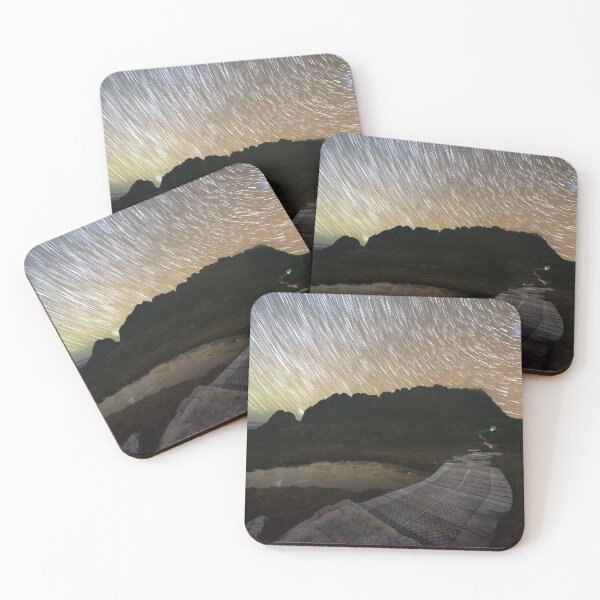 Item preview, Star Trail over Cradle Mountain summit and the Overland Track designed and sold by James Stone Photography.