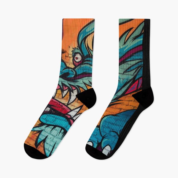 Item preview, Dragon Grafiti real street art designe ,  chinese dragon  designed and sold by Shirt-u.