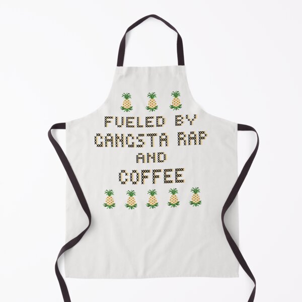 Item preview, FUELED BY GANGSTA RAP AND COFFEE CROSS STITCH designed and sold by aydapadi.