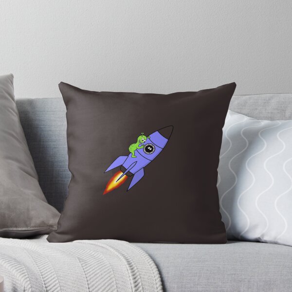 Item preview, Alien on a rocket designed and sold by AlKap.