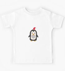 Christmas Penguin Kids Tee