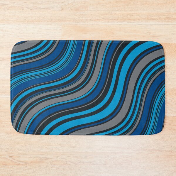 Item preview, Dark Blue Optical Pattern designed and sold by Kriti Rastogi.
