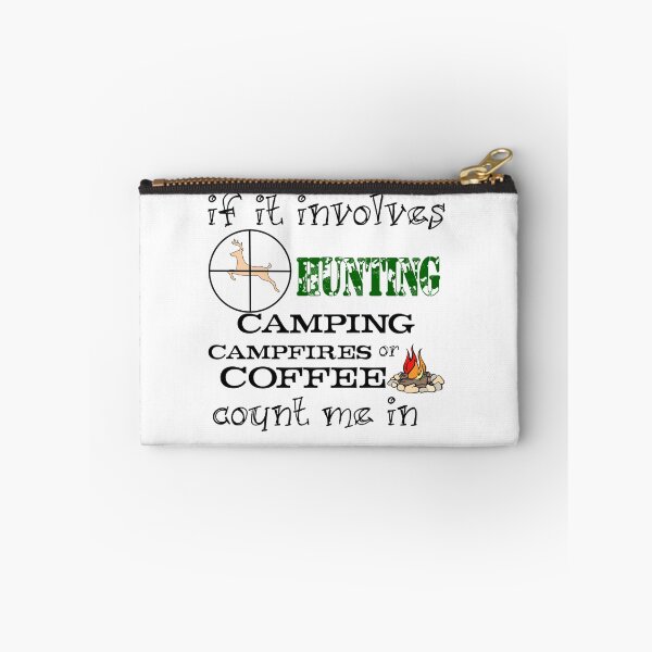 Item preview, HUNTING, CAMPING, CAMPFIRES, COFFEE designed and sold by CalliopeSt.