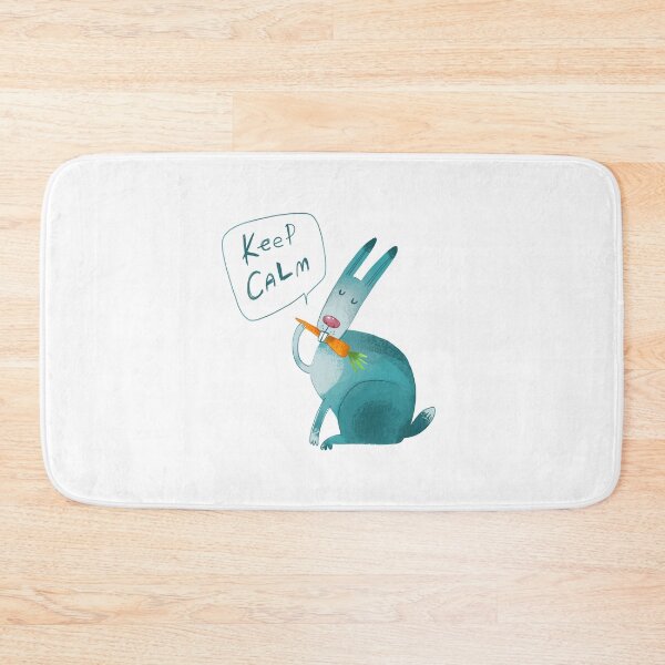 Item preview, Keep Calm Bunny Design-gift idea for kids & adults who love Rabbits designed and sold by BRtisticDesigns.