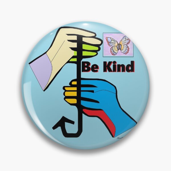 Item preview, ASL Be Kind designed and sold by EloiseArt.