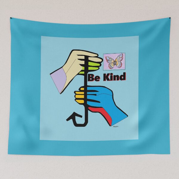 Item preview, ASL Be Kind designed and sold by EloiseArt.