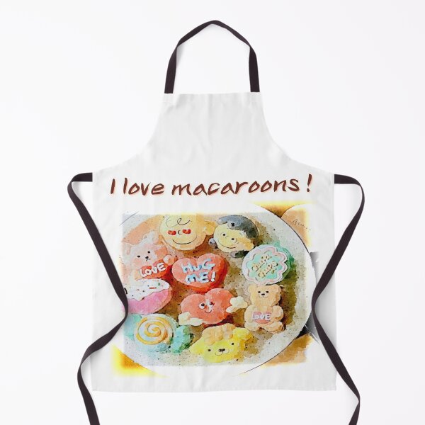 Item preview, I love macaroons!(watercolor painting) designed and sold by zzzozzo.