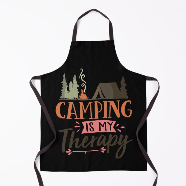 Item preview, Camping is my therapy designed and sold by Thurisaz Designs.