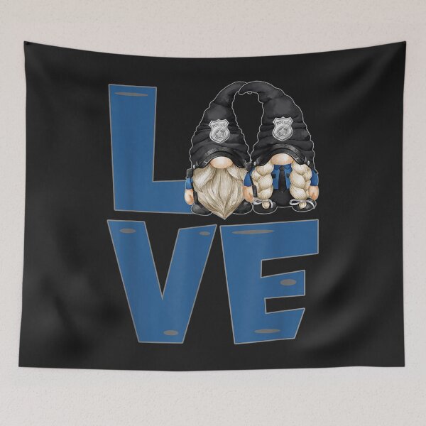 Item preview, Love Police Gnomies For Matching Family  Policeman Gnome TShirt35 designed and sold by trinasandra.