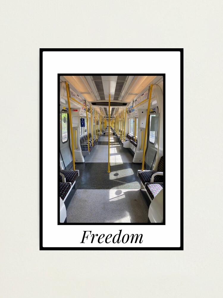 Alternate view of Freedom to travel Photographic Print