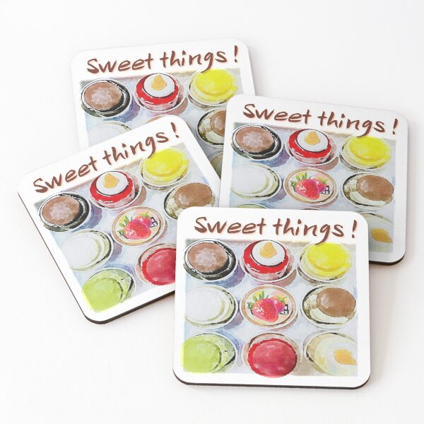 Item preview, Sweet things!(watercolor painting) designed and sold by zzzozzo.