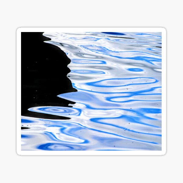 Abstract Reflection 00028 Sticker
