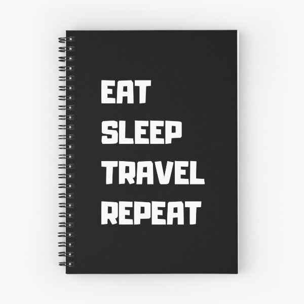 Artikelvorschau, EAT SLEEP TRAVEL REPEAT entworfen und verkauft von OMdesigns93.