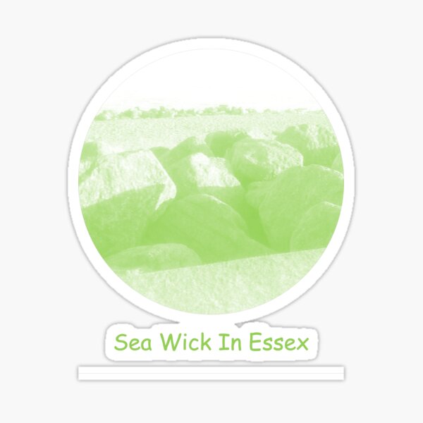 Sea Wick In Essex Sticker