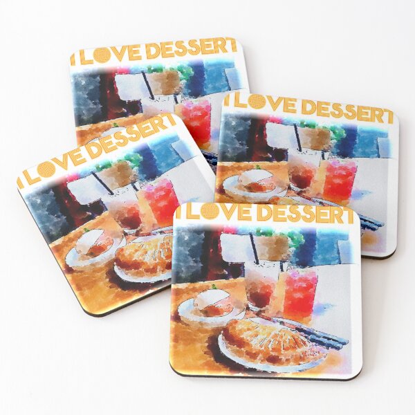 Item preview, I love dessert!(watercolor painting) designed and sold by zzzozzo.