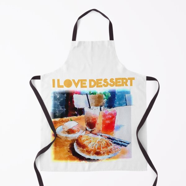 Item preview, I love dessert!(watercolor painting) designed and sold by zzzozzo.