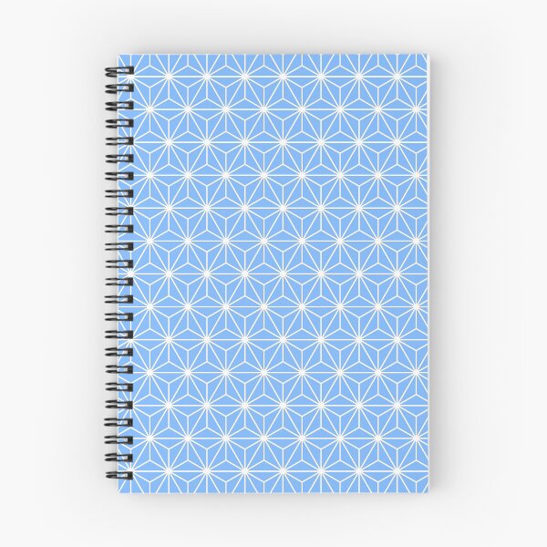Item preview, French Sky Blue White Asanoha - Japanese Traditional Pattern designed and sold by KinitaDesign.