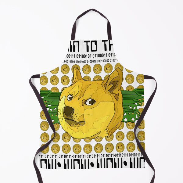 Item preview, DogeCoin To The Moon Binary #42 designed and sold by GUS3141592.
