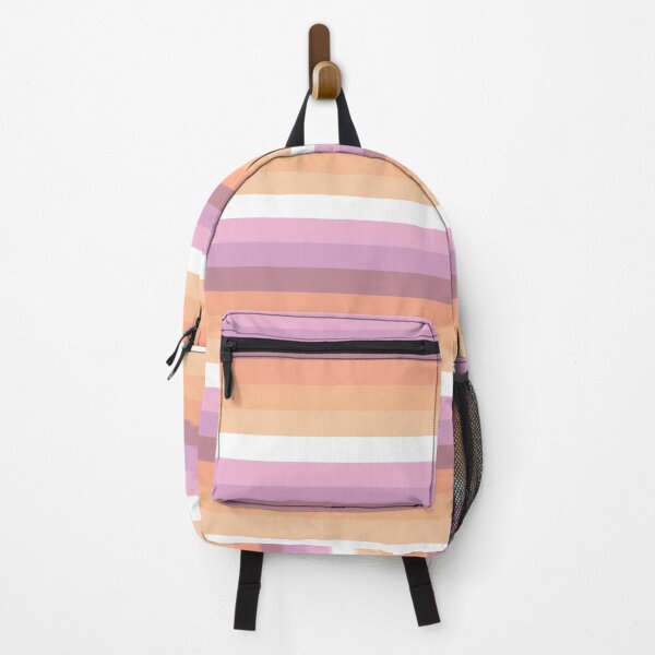 Item preview, Lesbian Pride Flag Pastel Pattern designed and sold by FrolicDesigns.