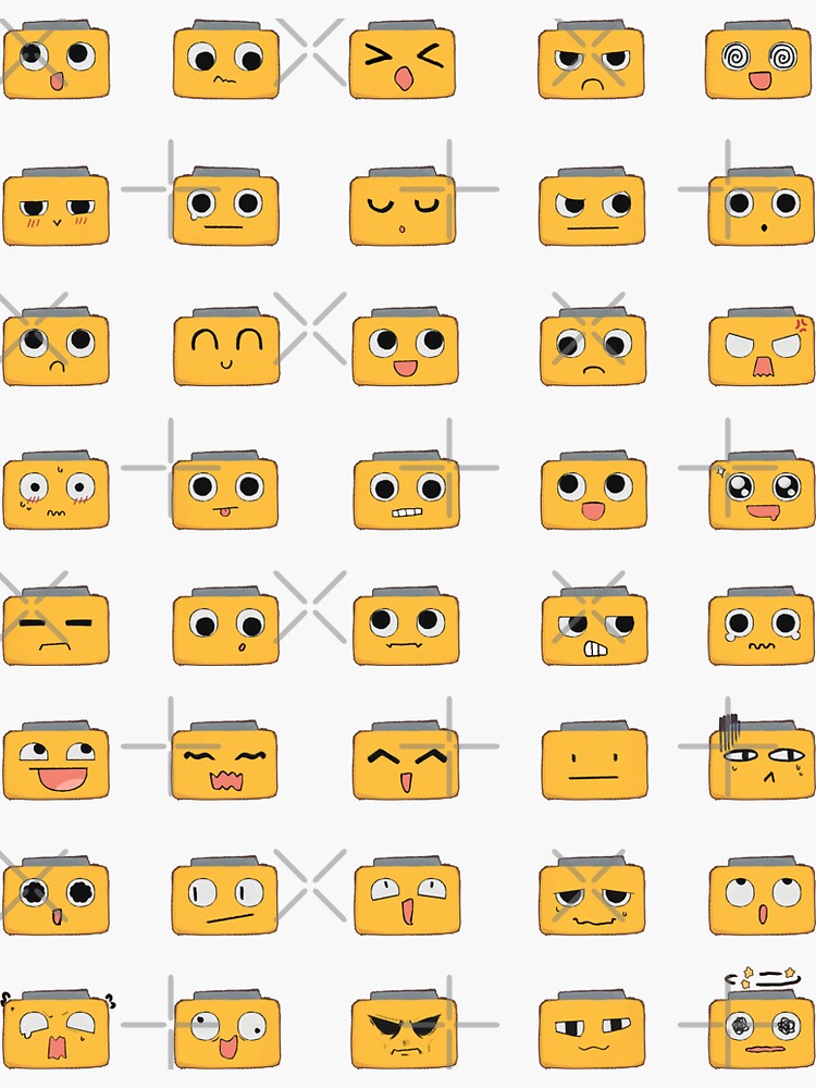 "40 bots" Sticker for Sale by Chorvaqueen Redbubble