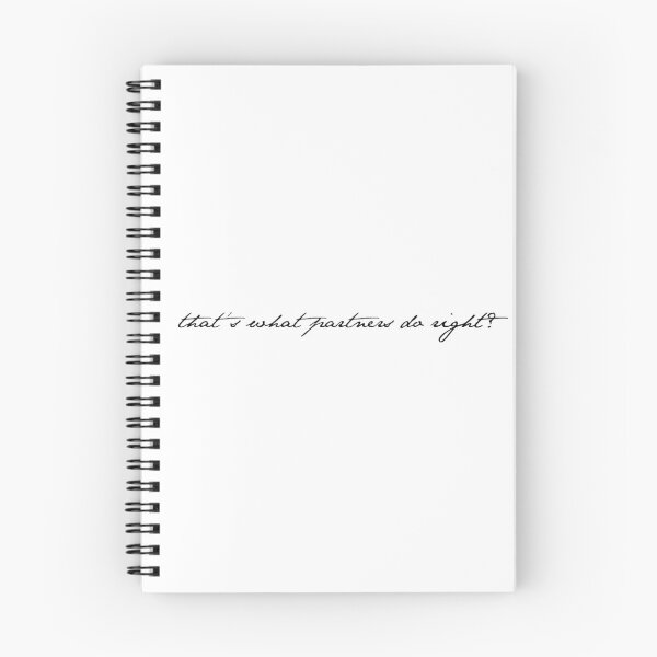 Item preview, that’s what partners do right? lucifer 5b quote designed and sold by marvelousbiblio.