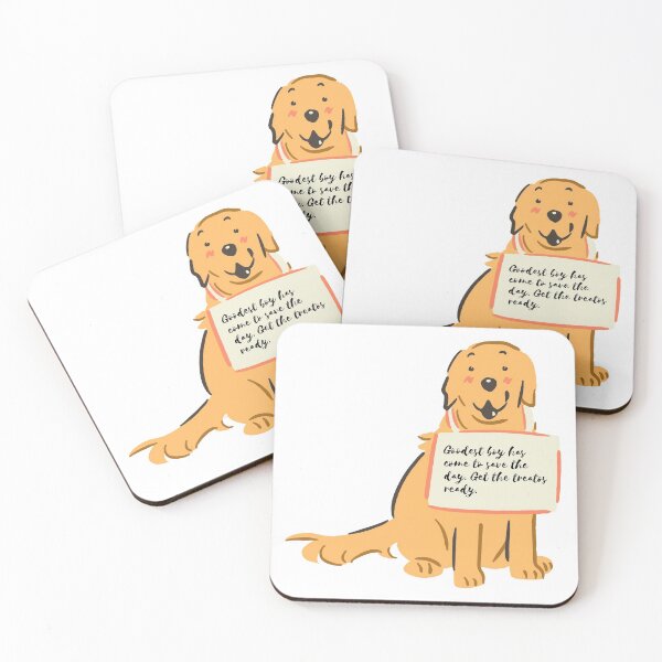 Item preview, Goodest boy is here to save the day. designed and sold by Ashikha T.