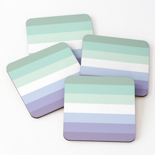 Item preview, MLM Gay Pride Flag Pastel Pattern designed and sold by FrolicDesigns.