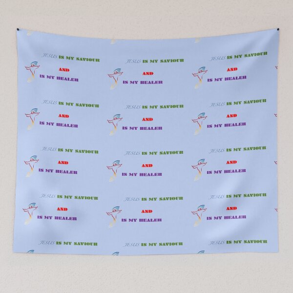 Item preview, Jesus saves and Jesus Heals designed and sold by wildlittlefan.