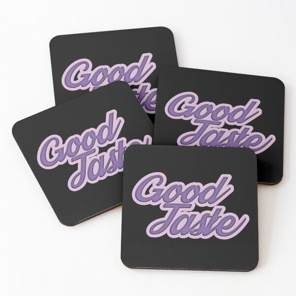 Item preview, Buen gusto (morado sobre negro) designed and sold by AbsurdlyEpic.