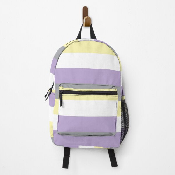 Item preview, Nonbinary Pride Flag Pastel Pattern designed and sold by FrolicDesigns.