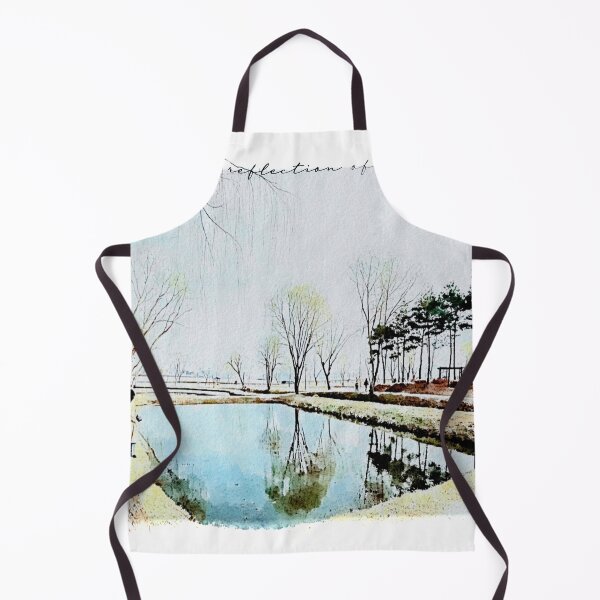 Item preview, water reflection of the lake(watercolor painting) designed and sold by zzzozzo.