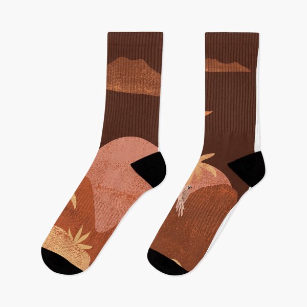 Item preview, Retro Mid Century Warm Midnight Landscape designed and sold by EpicCreation.