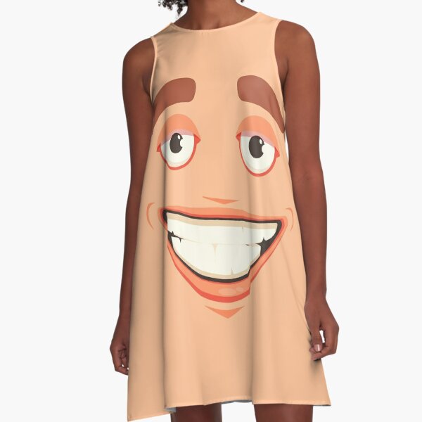 Roblox Smile Dresses Redbubble - right face bandage roblox