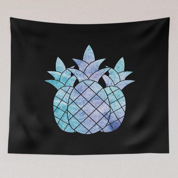 Item preview, Watercolor Pineapple Summer Vacation Colorful Pineapple Fruit designed and sold by MintedFresh.