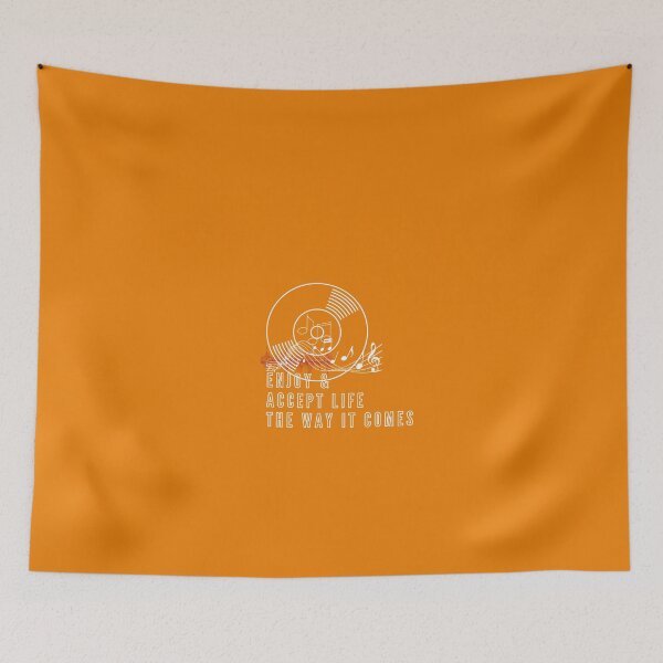 Item preview, enjoy and accept life the way it comes designed and sold by Autumn-August01.
