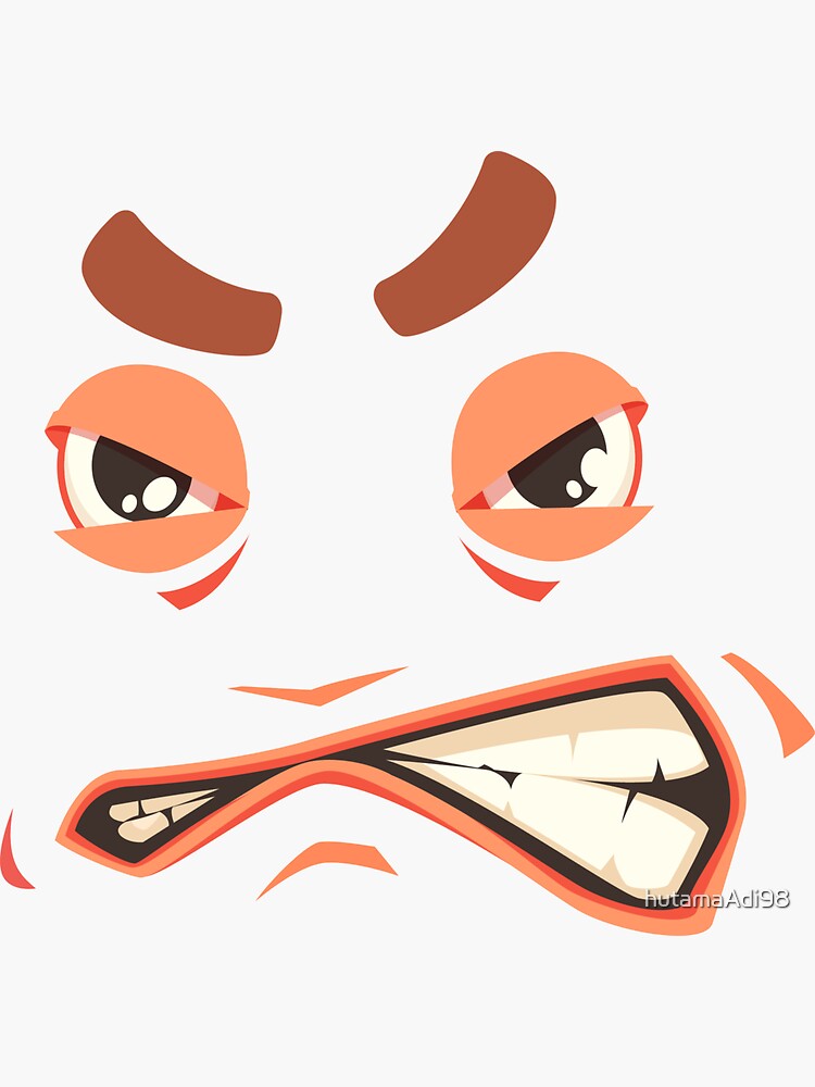 Roblox Red Angry Face - vrogue.co