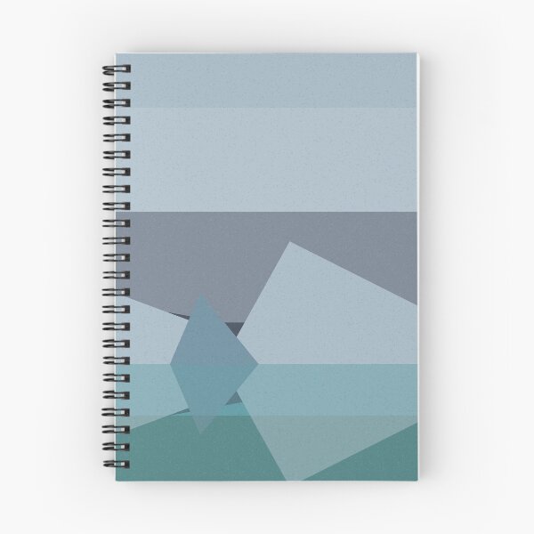 Item preview, Geometric landscape generative art poster illustration designed and sold by IuriiVlasenko.
