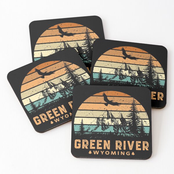 Item preview, Green River Wyoming Mountain View designed and sold by Home-Spirit.