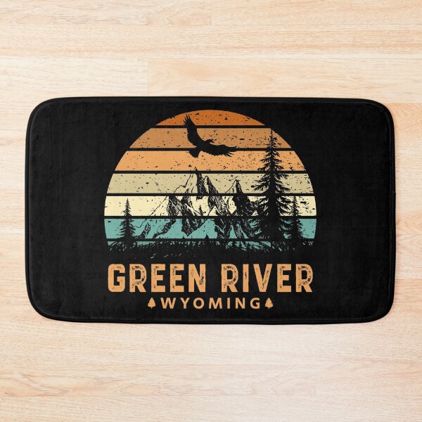 Item preview, Green River Wyoming Mountain View designed and sold by Home-Spirit.