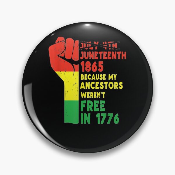 Item preview, Juneteenth My Ancestors Free Black African Flag Pride Fist designed and sold by jackbellart.