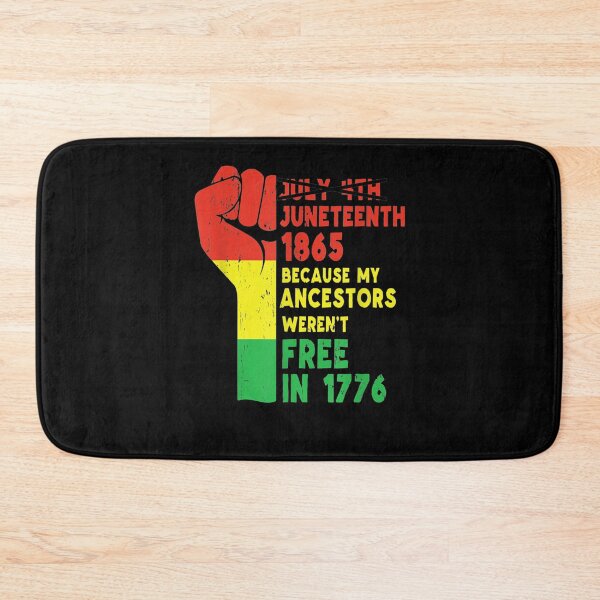 Item preview, Juneteenth My Ancestors Free Black African Flag Pride Fist designed and sold by jackbellart.