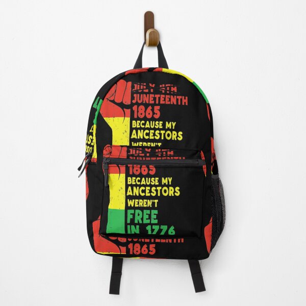 Item preview, Juneteenth My Ancestors Free Black African Flag Pride Fist designed and sold by jackbellart.