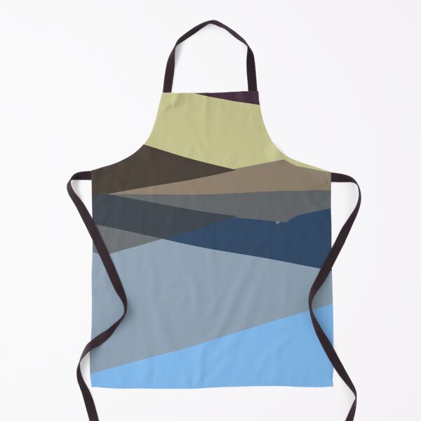 Item preview, Geometric landscape generative art poster illustration designed and sold by IuriiVlasenko.